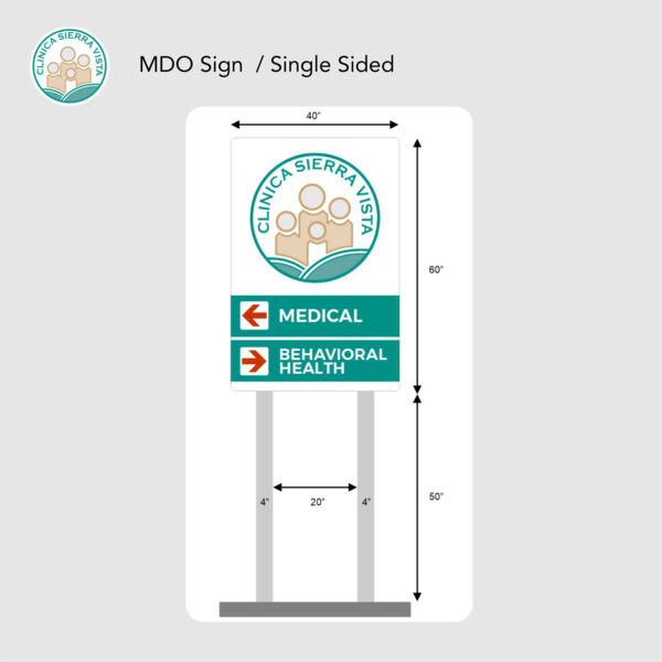 Wood Way Finder Sign – MDO Thumbnail