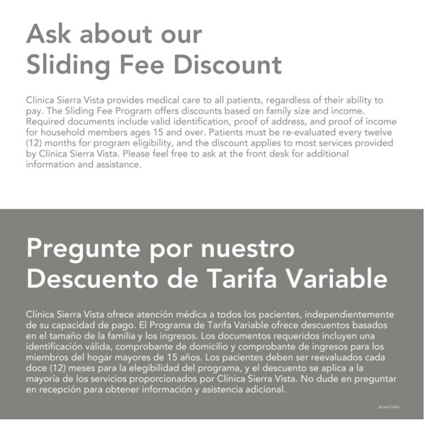 Sliding Fee Discount Thumbnail