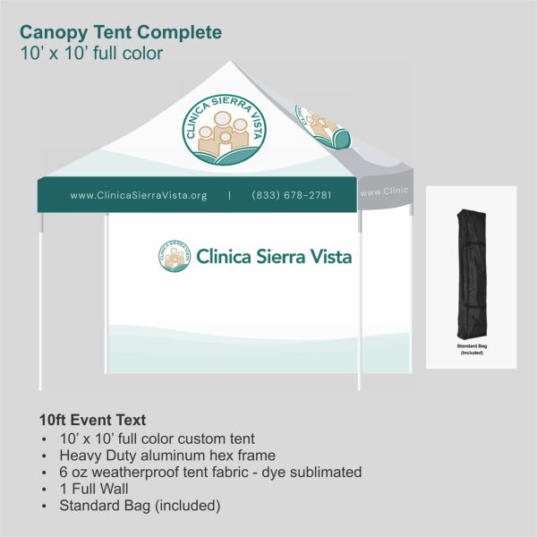 Canopy Tent Complete 10’x10’ Thumbnail