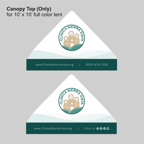 Canopy Tent Top (Only) 10’x10’ Thumbnail