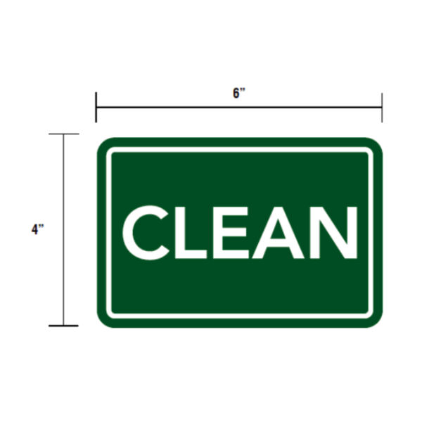 Clean PVC Sign Thumbnail
